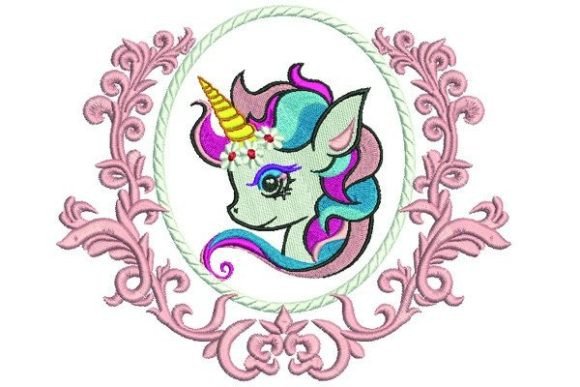 Little Unicorn Embroidery Design