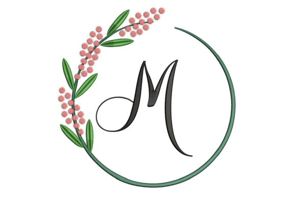 Monogram M: A Versatile Embroidery Design