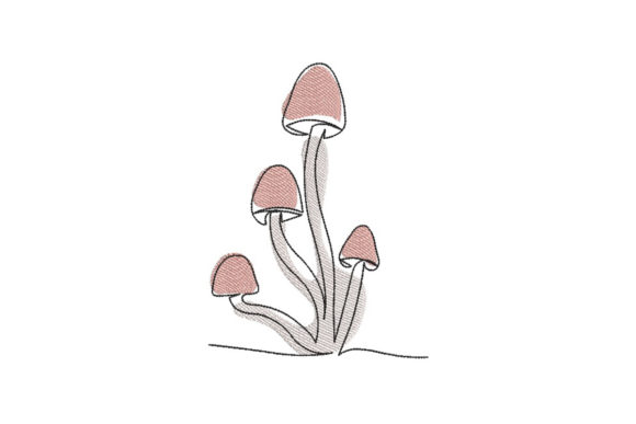 Mushrooms Embroidery Review