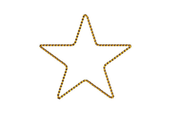 Stars Bean Stitch Oval Review